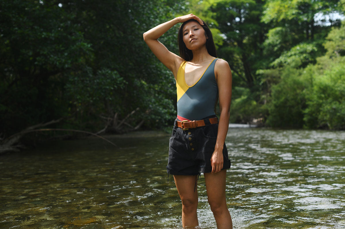 Model and Sustainable Stylist: Terumi Murao