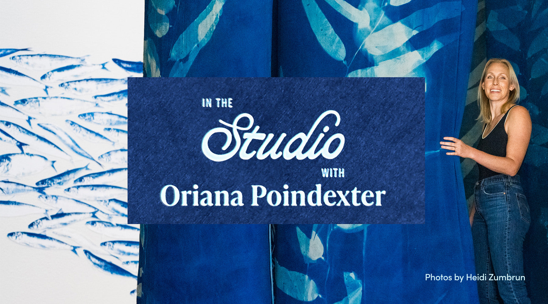 In the studio with Oriana Poindexter