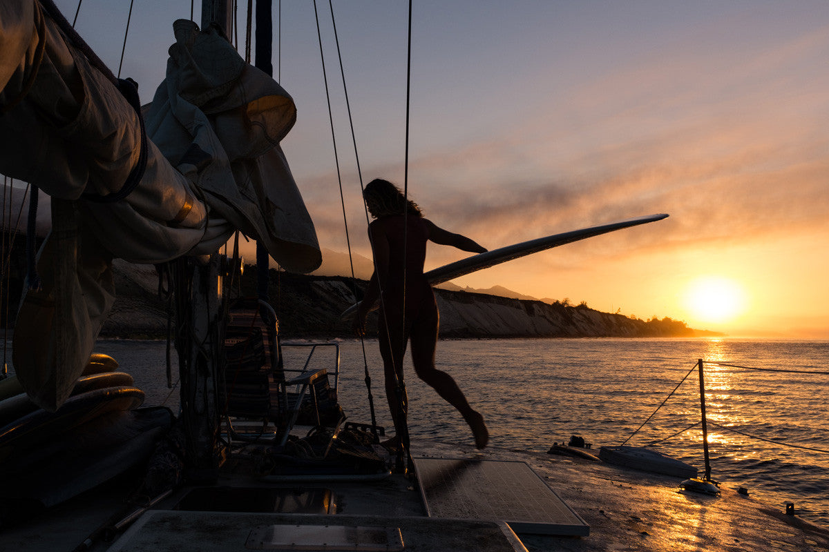 Sailing to Baja