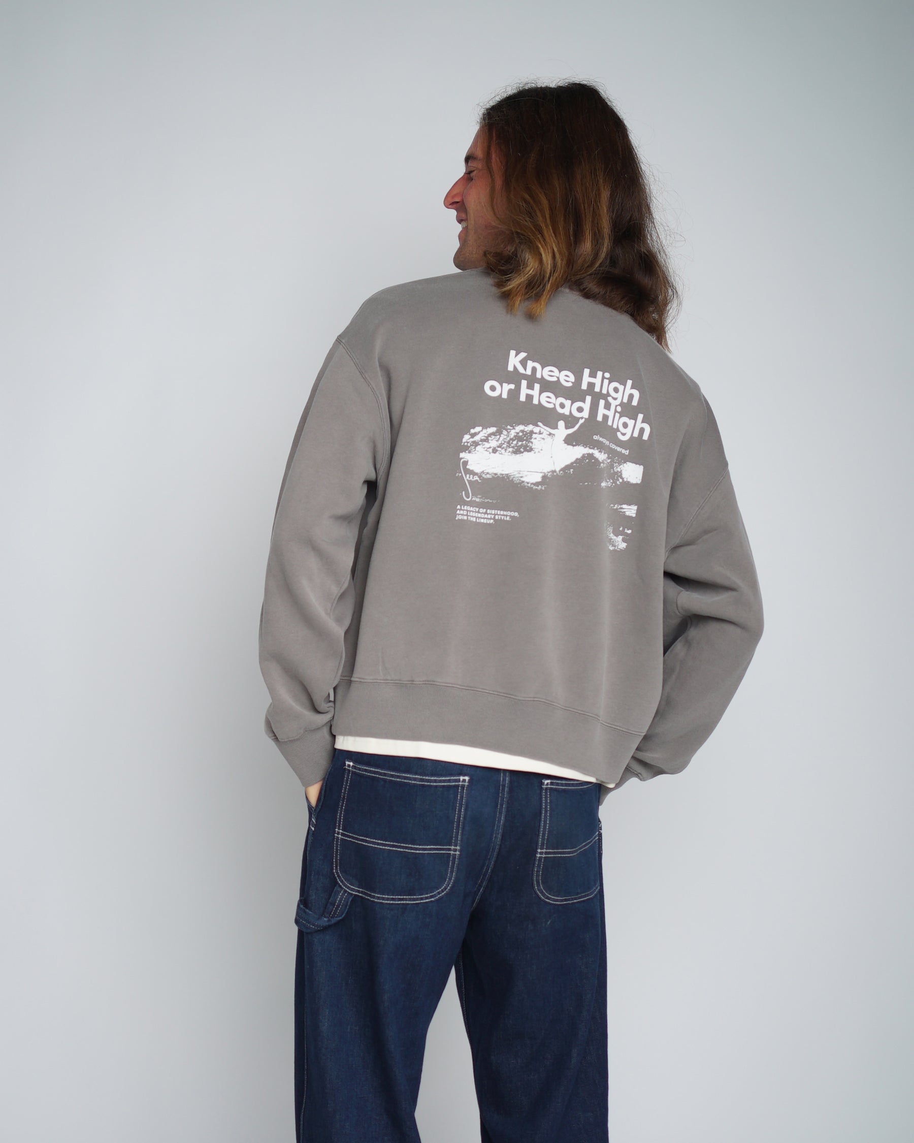 Surf Height - Printed Crew