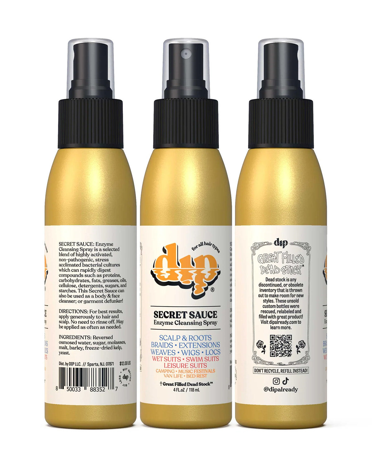 Enzyme Spray Hair Care