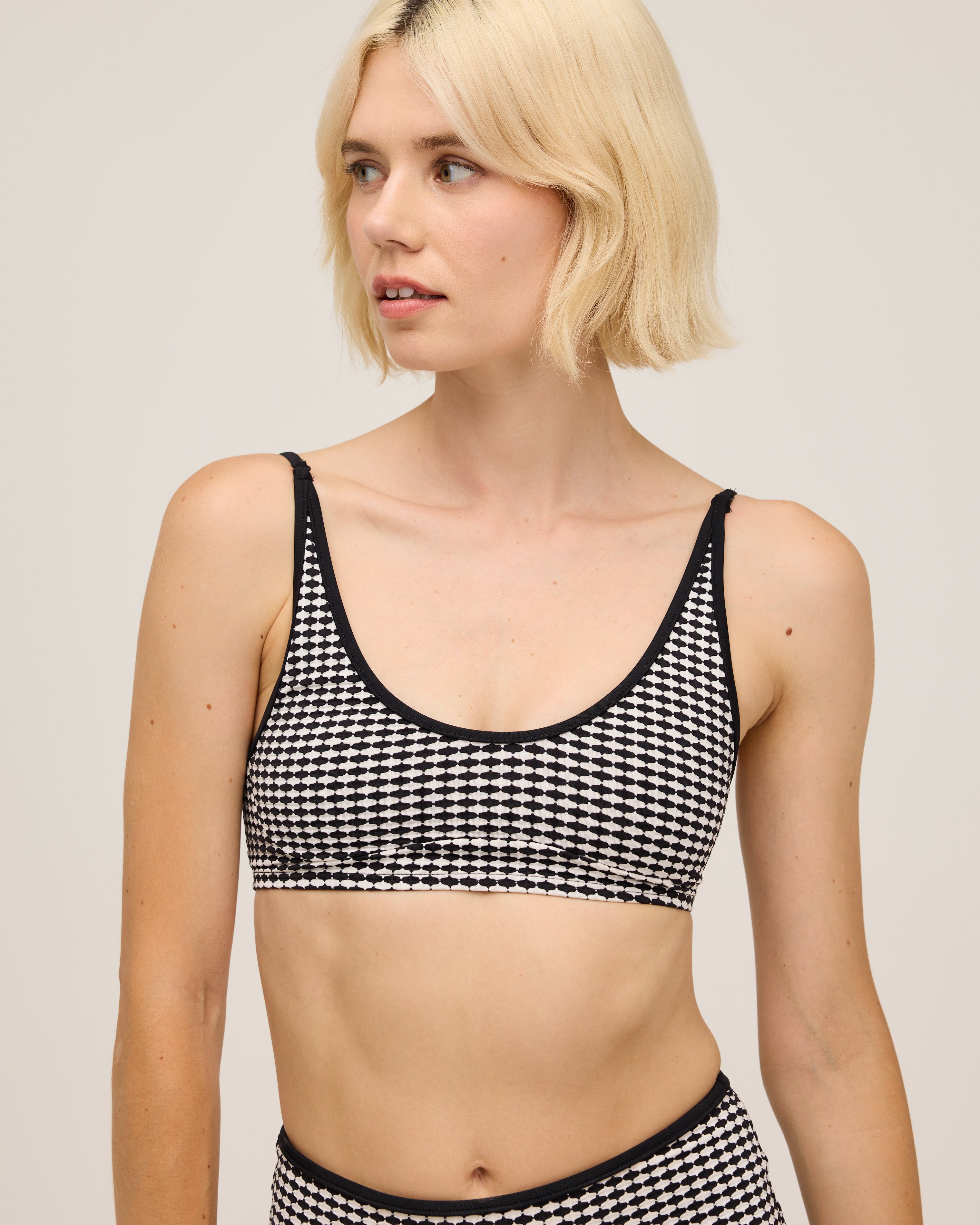 Maggie Bikini Top - Black Dora