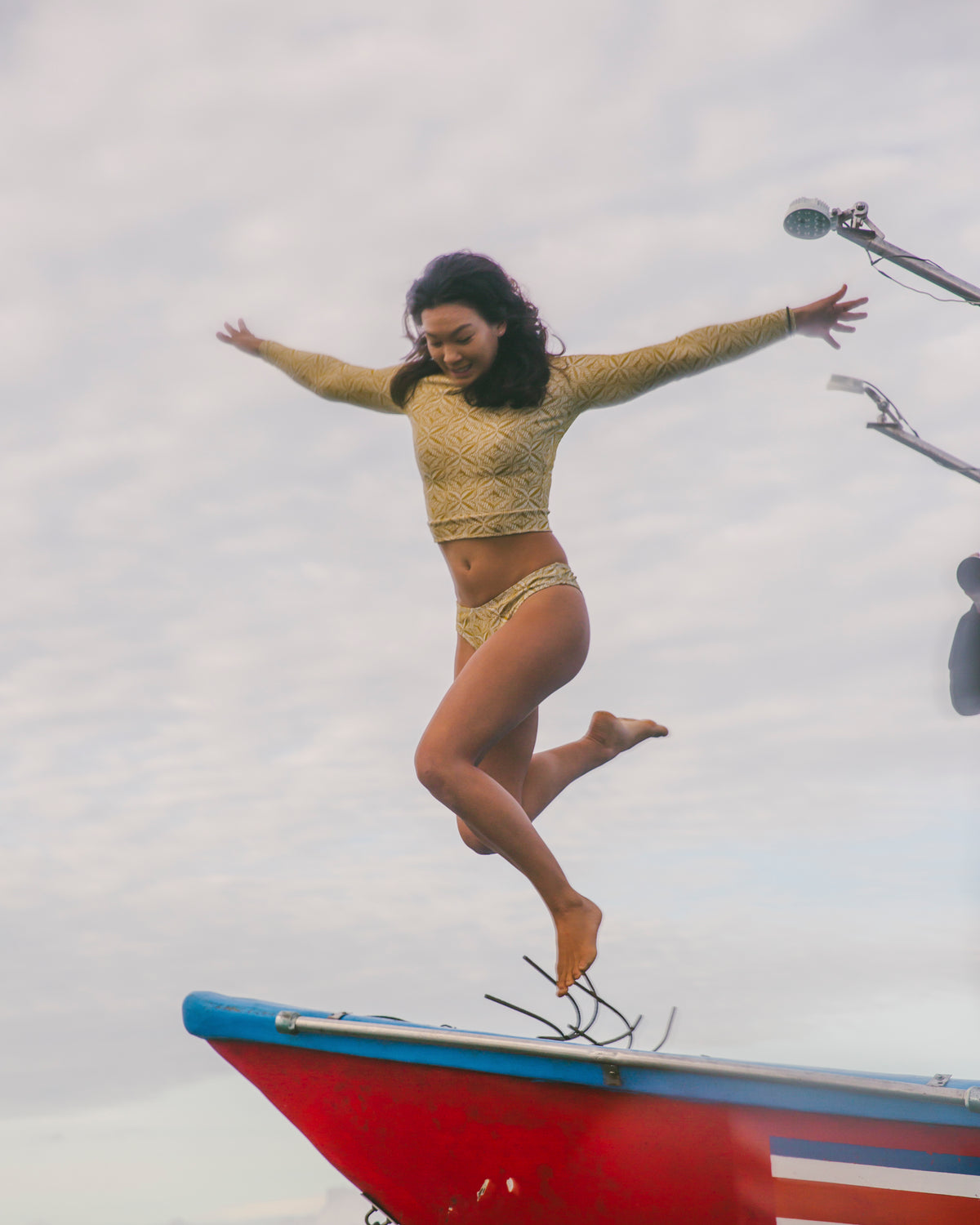 Palomar Crop Top Rashguard - Simi