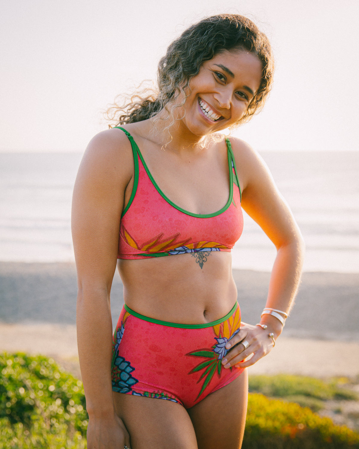 Maggie Bikini Top - Calypso