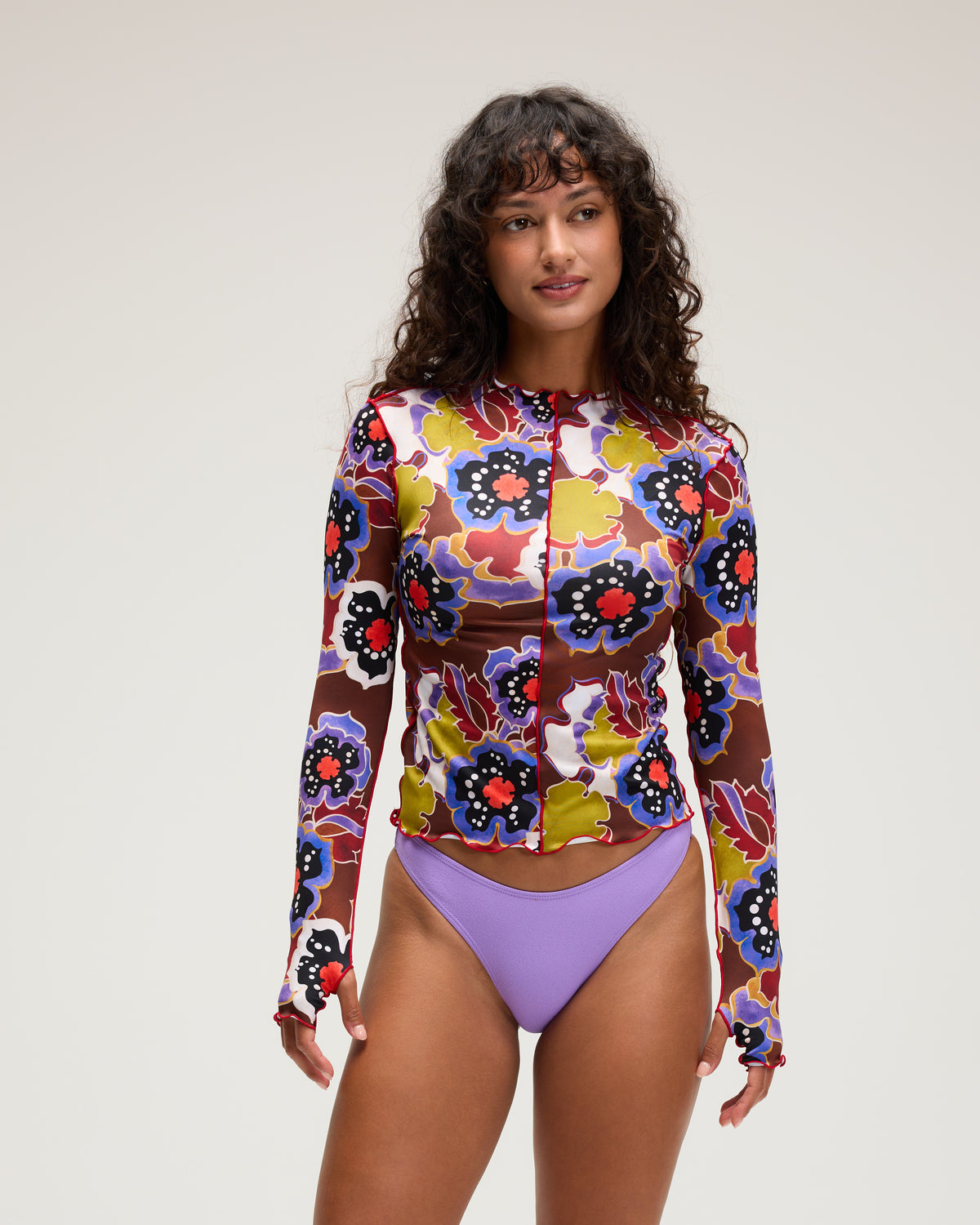 Sila Top - Anemone (Soft Tricot)