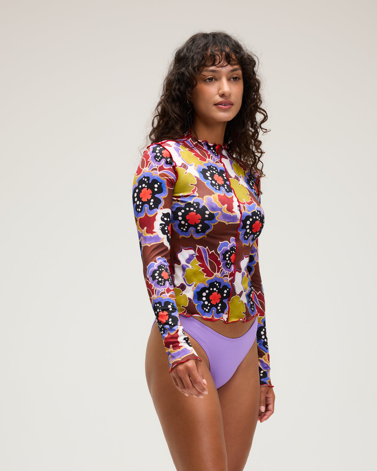 Sila Top - Anemone (Soft Tricot)