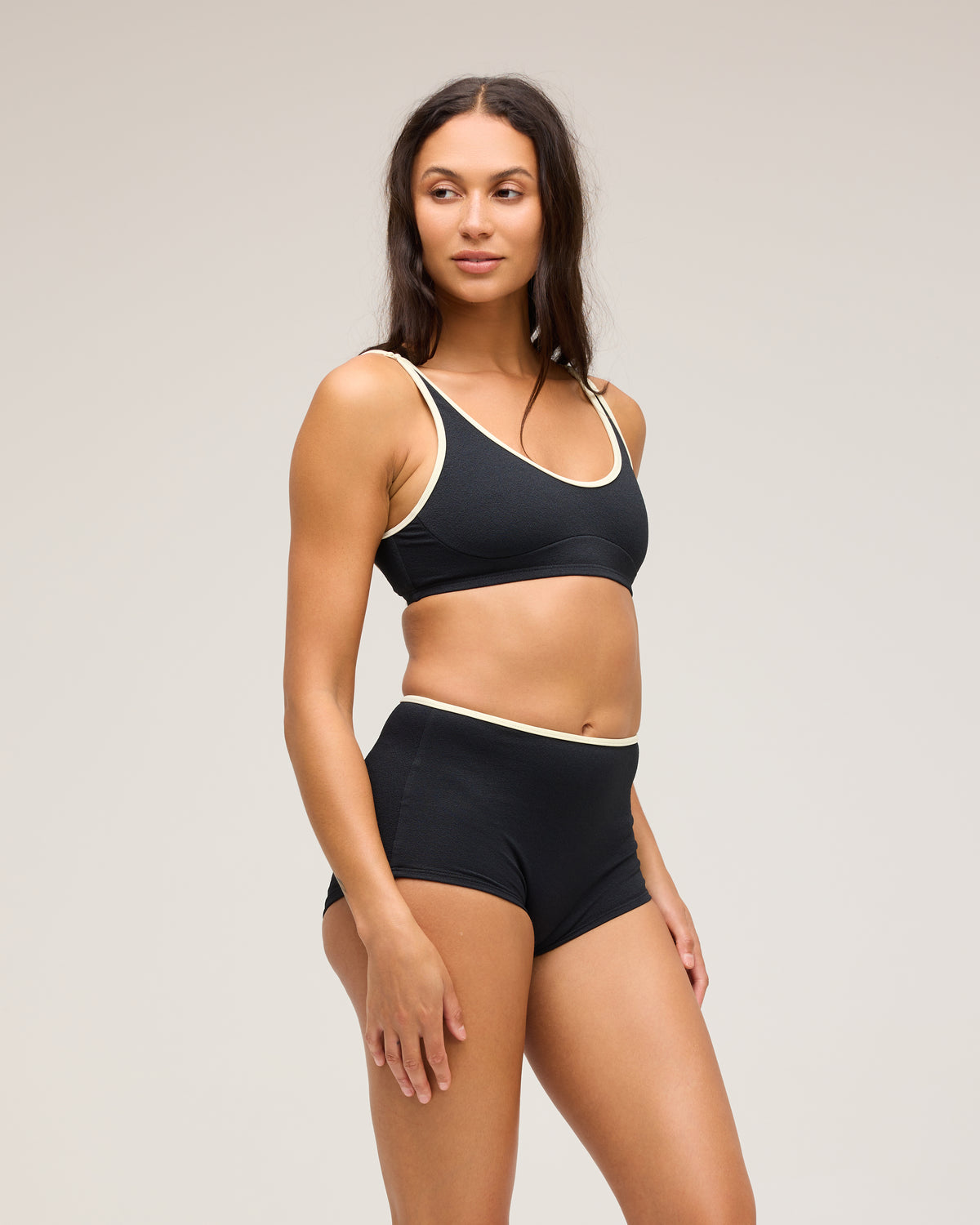 Maggie Bikini Top - Black
