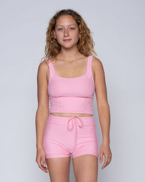 Emma Pink Swim Suit Shorts Bottoms