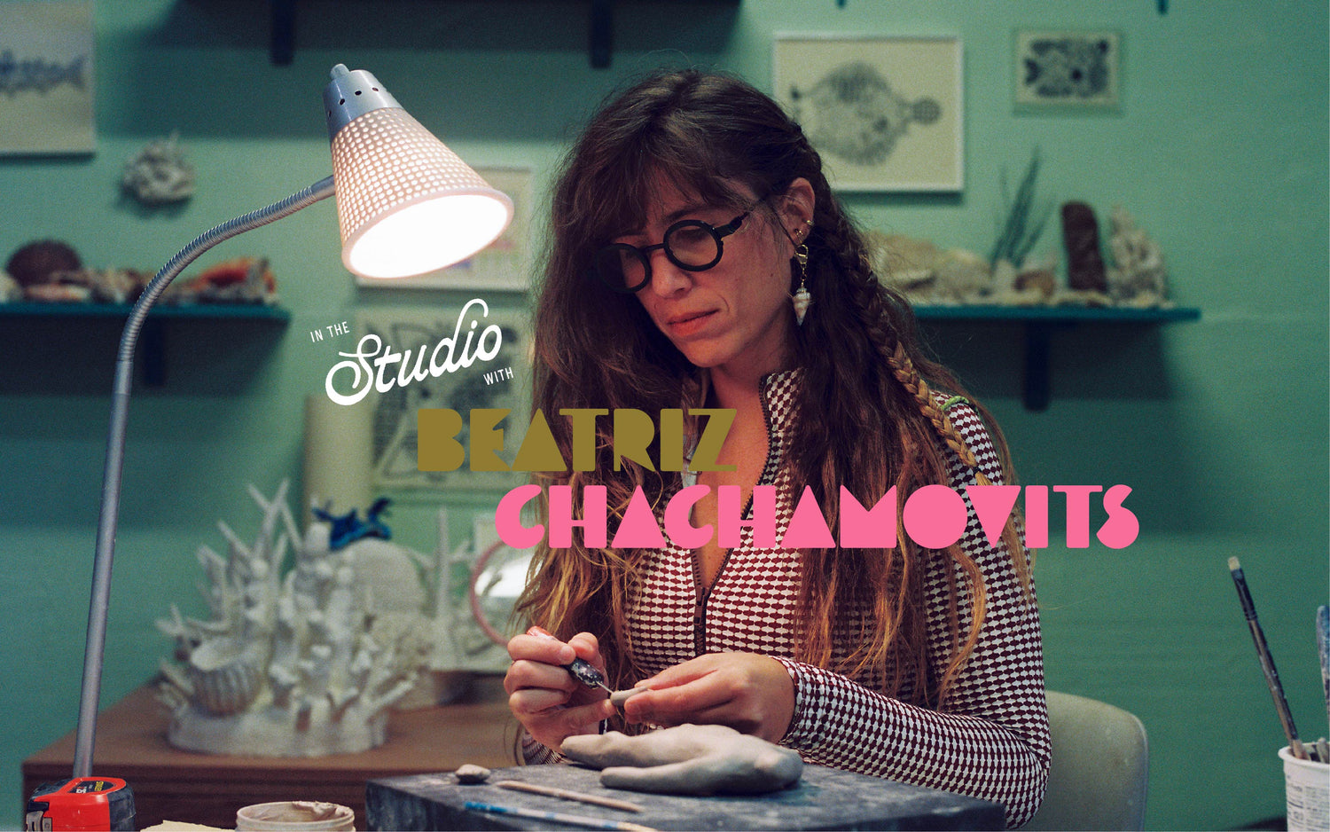 In the studio with Beatriz Chachamovits artist