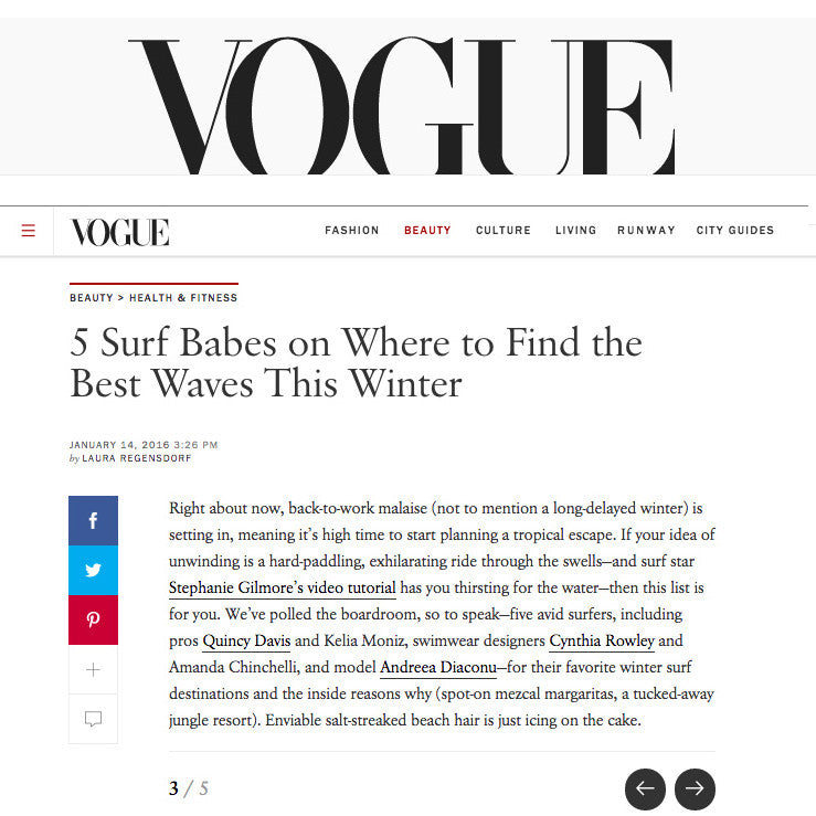 Vogue.com - January 2016