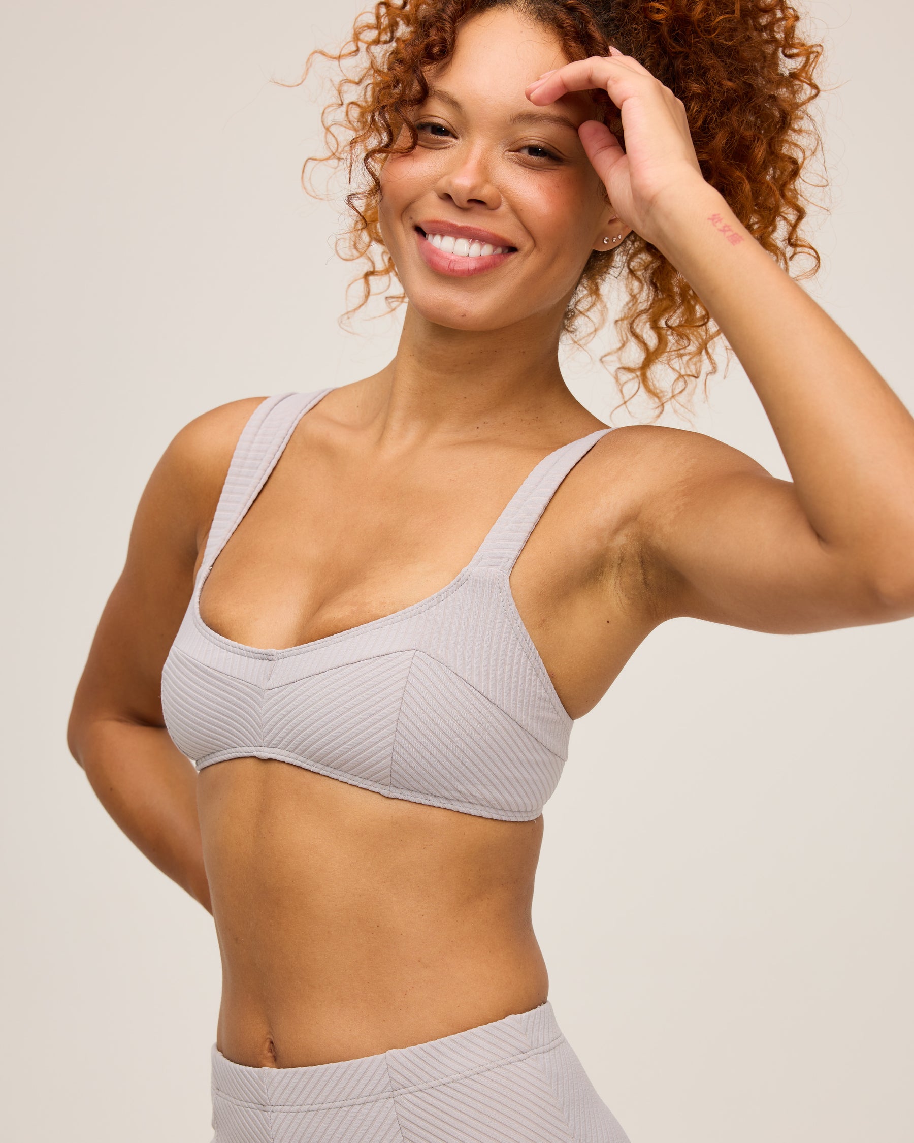 Fer Bikini Top - Dove