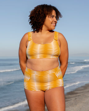 Georgia Bikini Top - Areia Gold