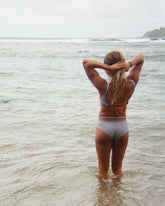 Naya Bikini Bottom - Navy Stripe