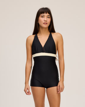San-O Reversible One Piece - Black/Walnut
