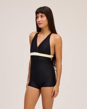 San-O Reversible One Piece - Black/Walnut