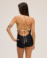 San-O Reversible One Piece - Black/Walnut