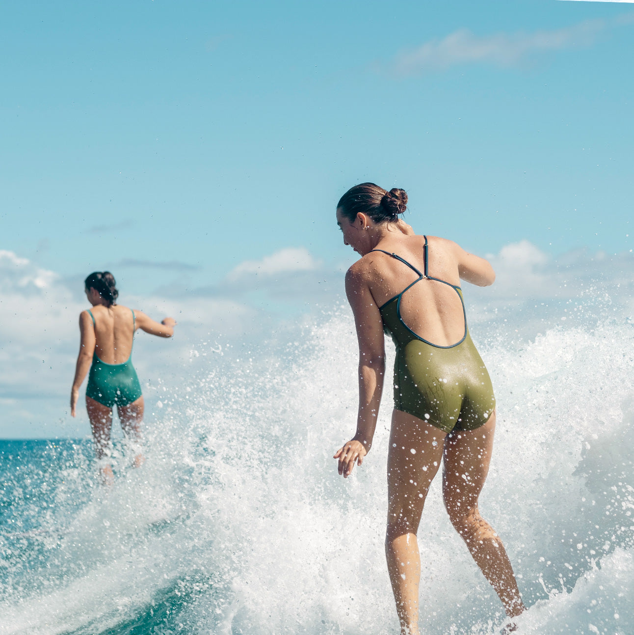 Seea 【リバーシブル】C-Skin生地　ワンピース水着 サーフィンS Seea Floripa Reversible Surf Suit Daisy|沖縄サーフィンショップ