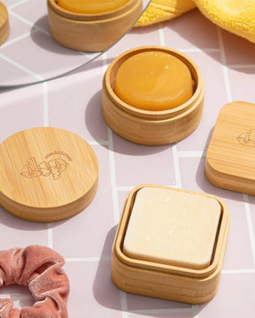 Conditioner Travel Case Circle Wood