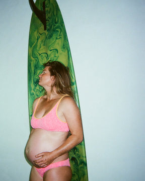 Fonda Bikini Bottom - Pink Glow