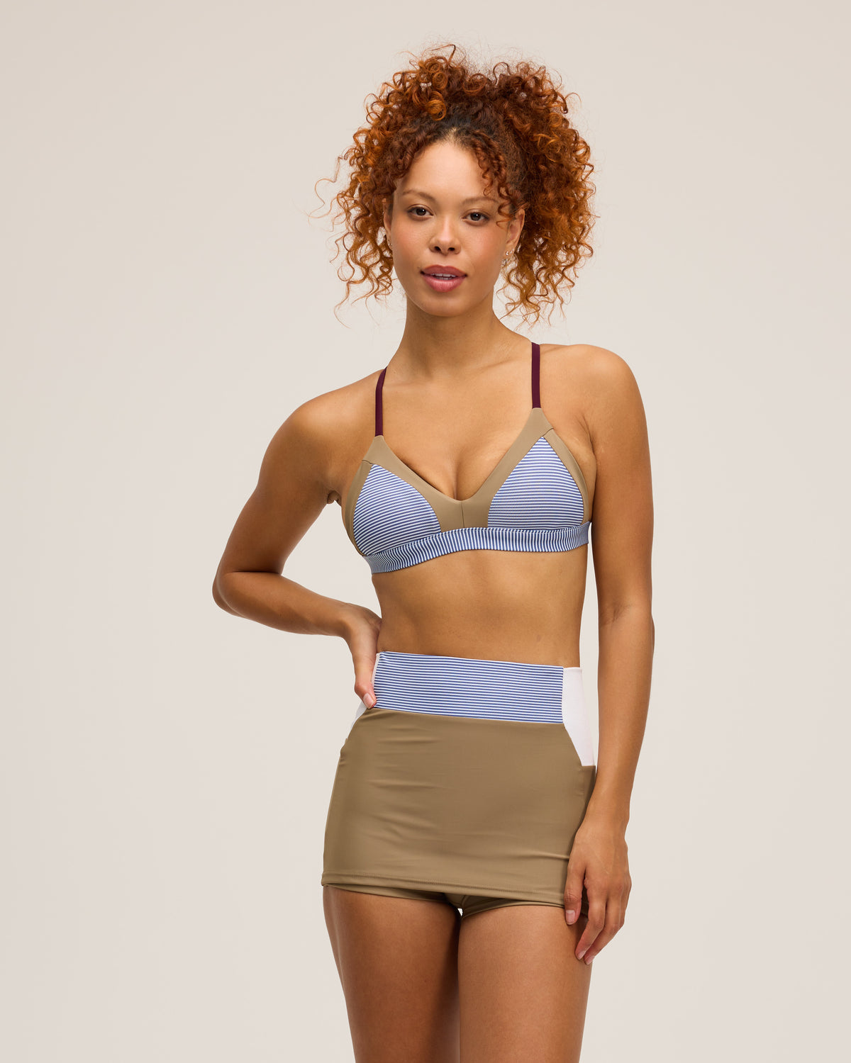 Leucadia Bikini Top - Sailor Stripe
