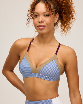 Leucadia Bikini Top - Sailor Stripe