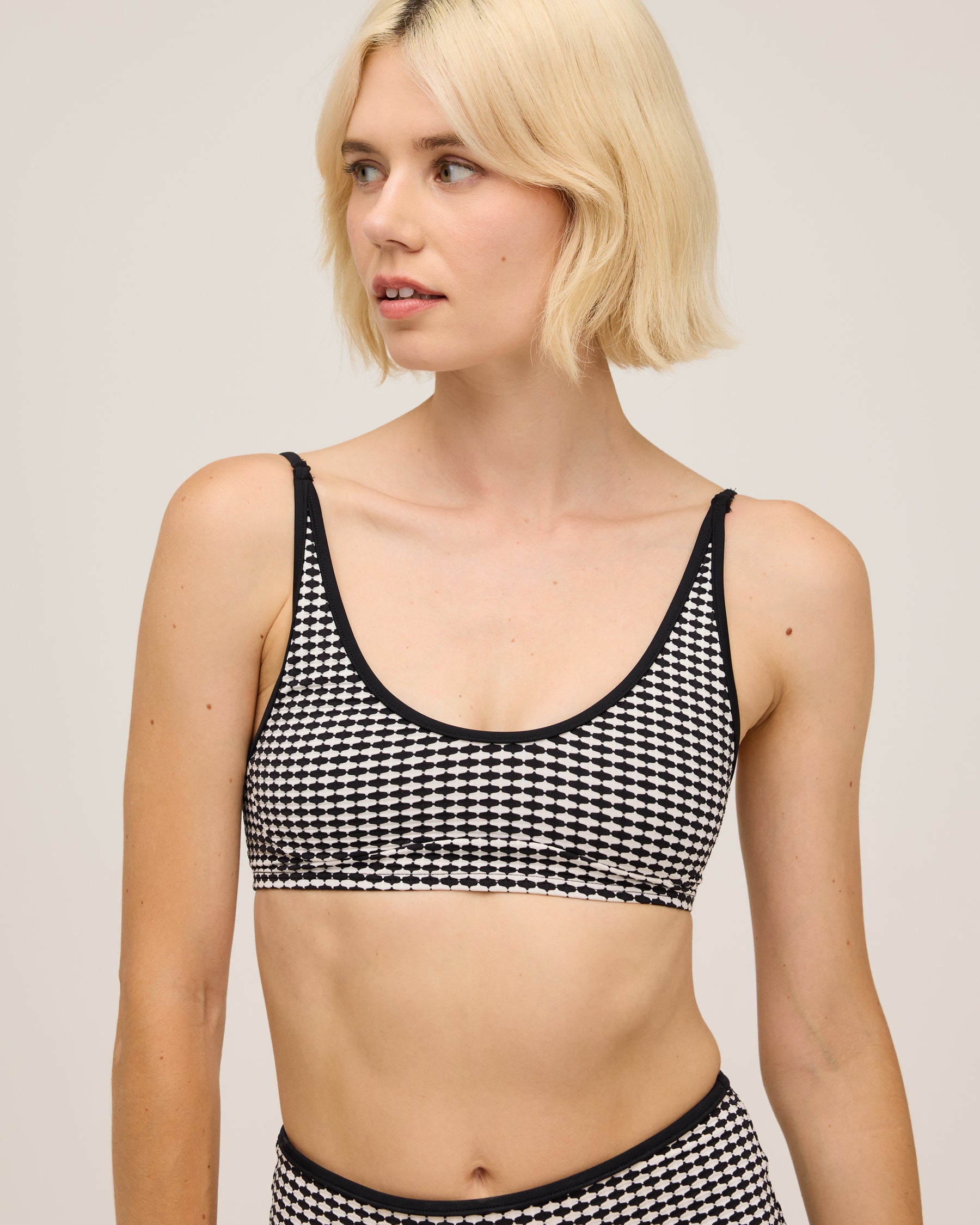 Maggie Bikini Top - Black Dora