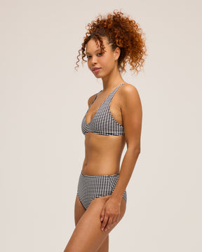 Brasilia Bikini Bottom - Black Dora