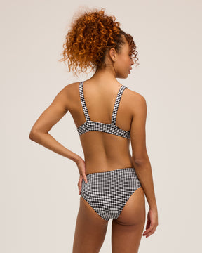 Brasilia Bikini Bottom - Black Dora