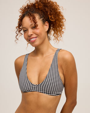Brasilia Bikini Top - Black Dora