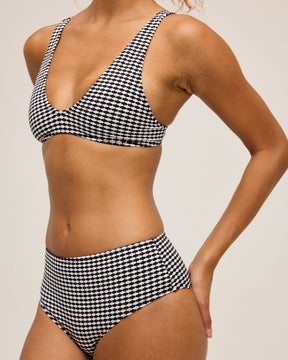 Brasilia Bikini Bottom - Black Dora