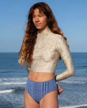 Agatha Surf Top - Limelight