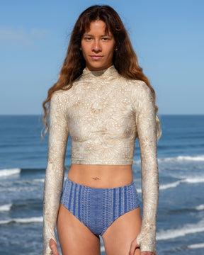 Agatha Surf Top - Limelight
