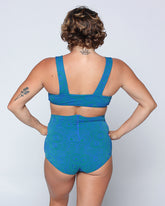 Georgia High Waist Bikini Bottoms - Alga