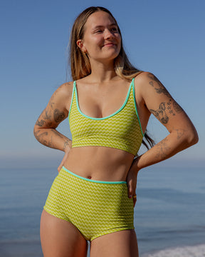 Maggie Bikini Top - Greeno