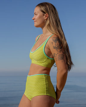 Maggie Bikini Top - Greeno