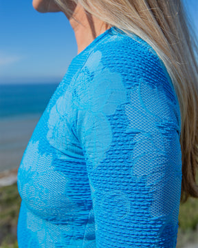 Palomar Crop Top Rashguard - Maldives
