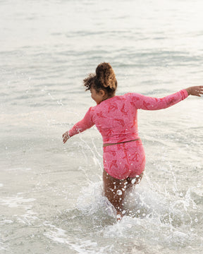Palomar Crop Top Rashguard - Sunrise Glide