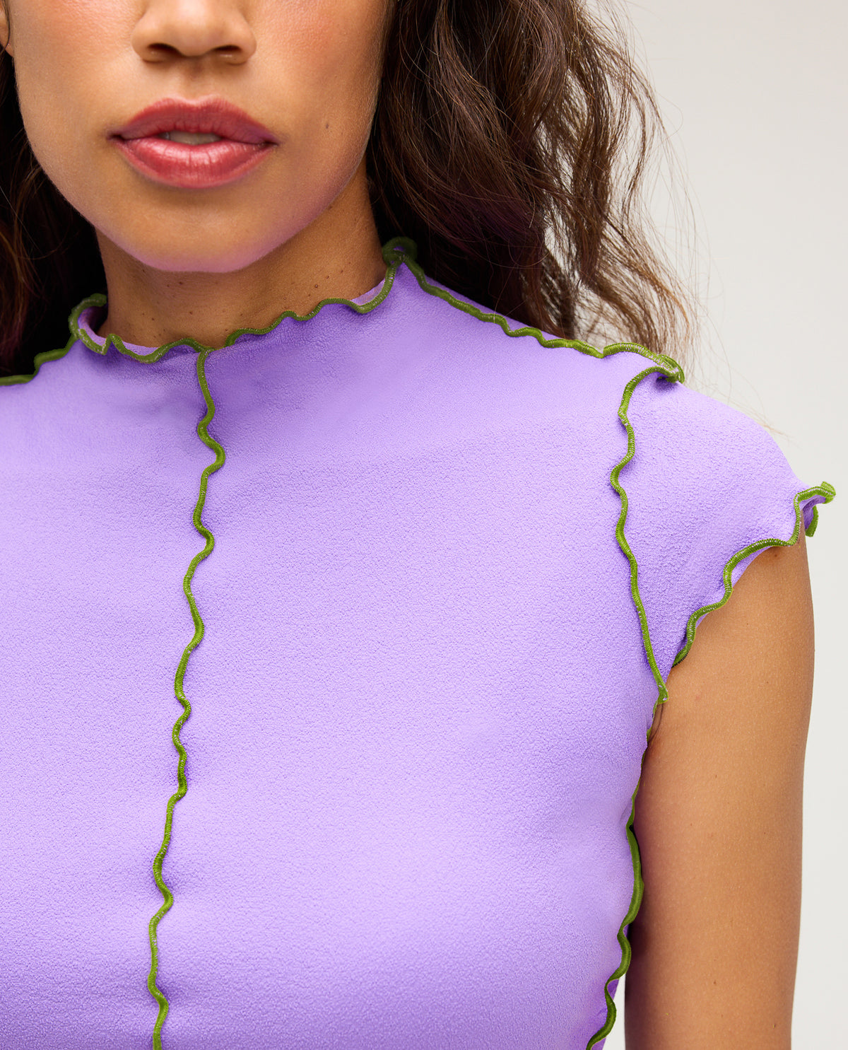 Leo Top - Orchid (Boucle)