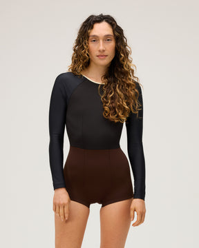 Dara Surf Suit - Black/Cappuccino (RC-Skin)