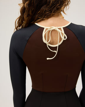 Dara Surf Suit - Black/Cappuccino (RC-Skin)