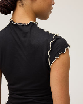Leo Surf Tee - Black