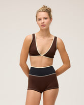 Darla Short - Cappuccino/Black (C-Skin)