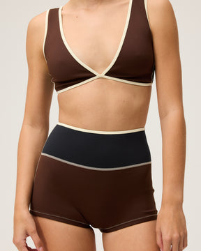Darla Short - Cappuccino/Black (C-Skin)