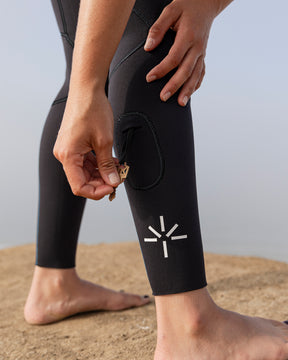 Sydney 2mm Yulex Long Jane - Black/Blue