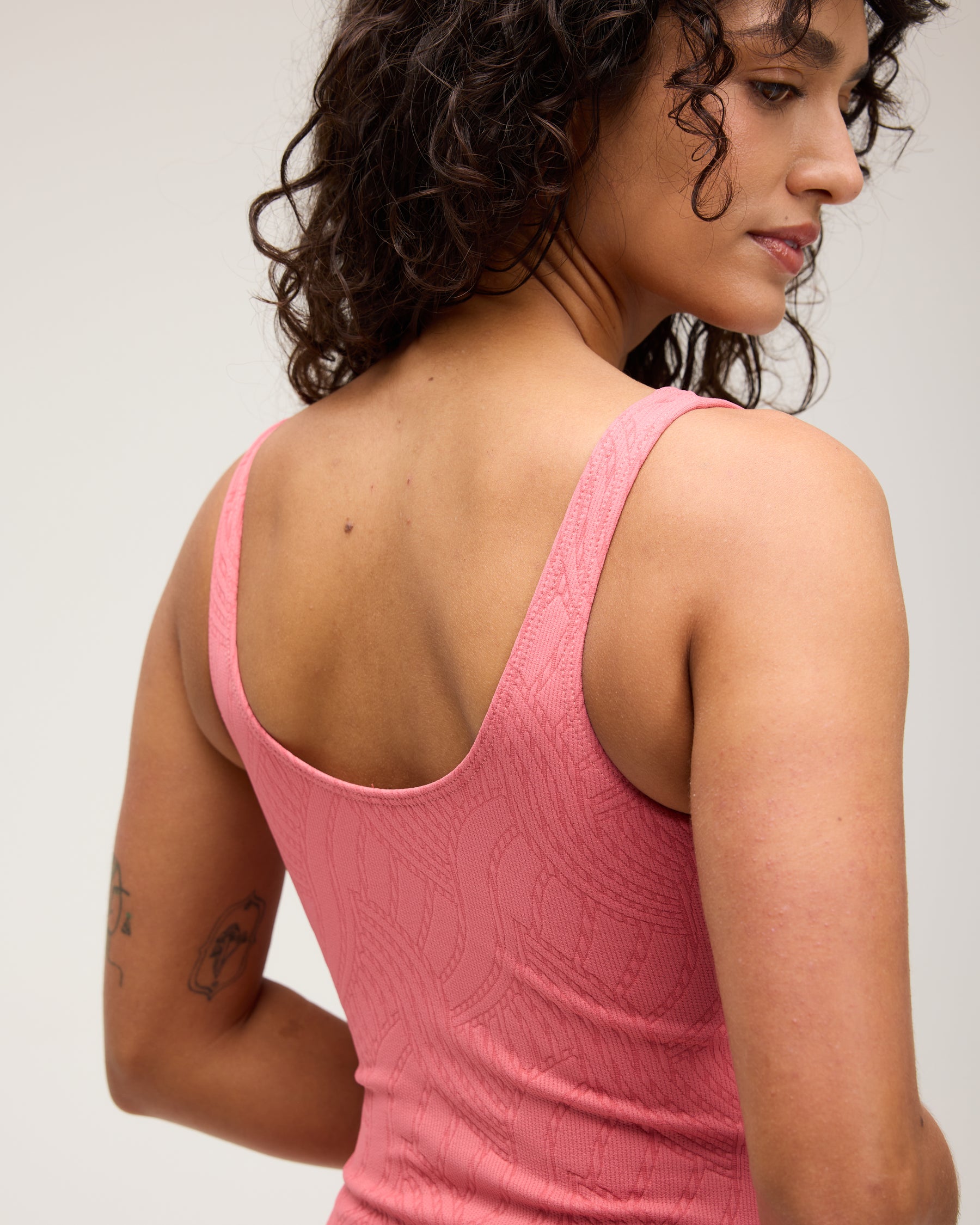 Delilah Dress - Flamingo