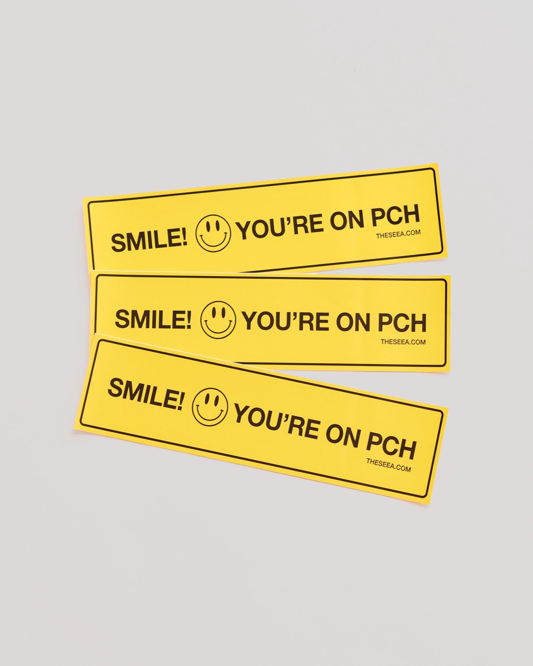 Bumper Sticker - Smile, You're on PCH