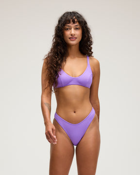 Bobby Bikini Top - Orchid (Boucle)