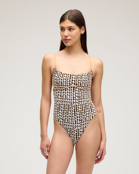 水着・ラッシュガード SEEA / Canaria One Piece S seea Canaria One Piece - Curly Currents - Seea