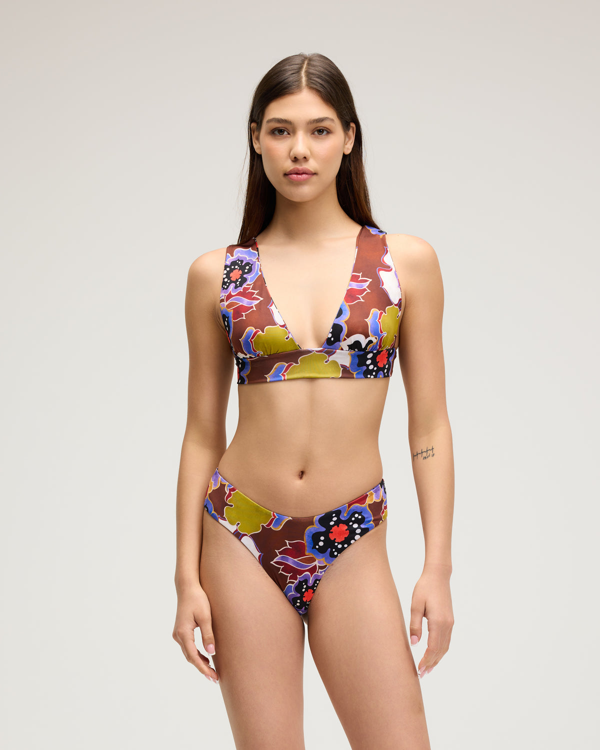 Eden Bikini Top - Anemone (Soft Tricot)