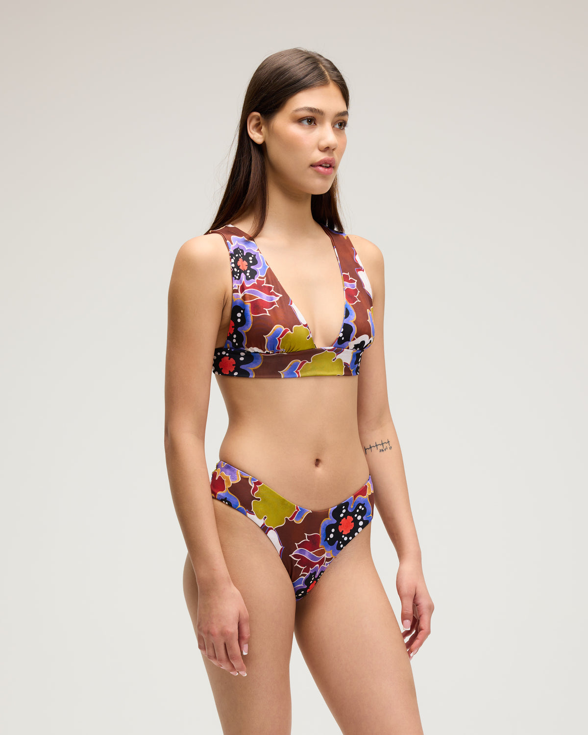Eden Bikini Bottom - Anemone (Soft Tricot)